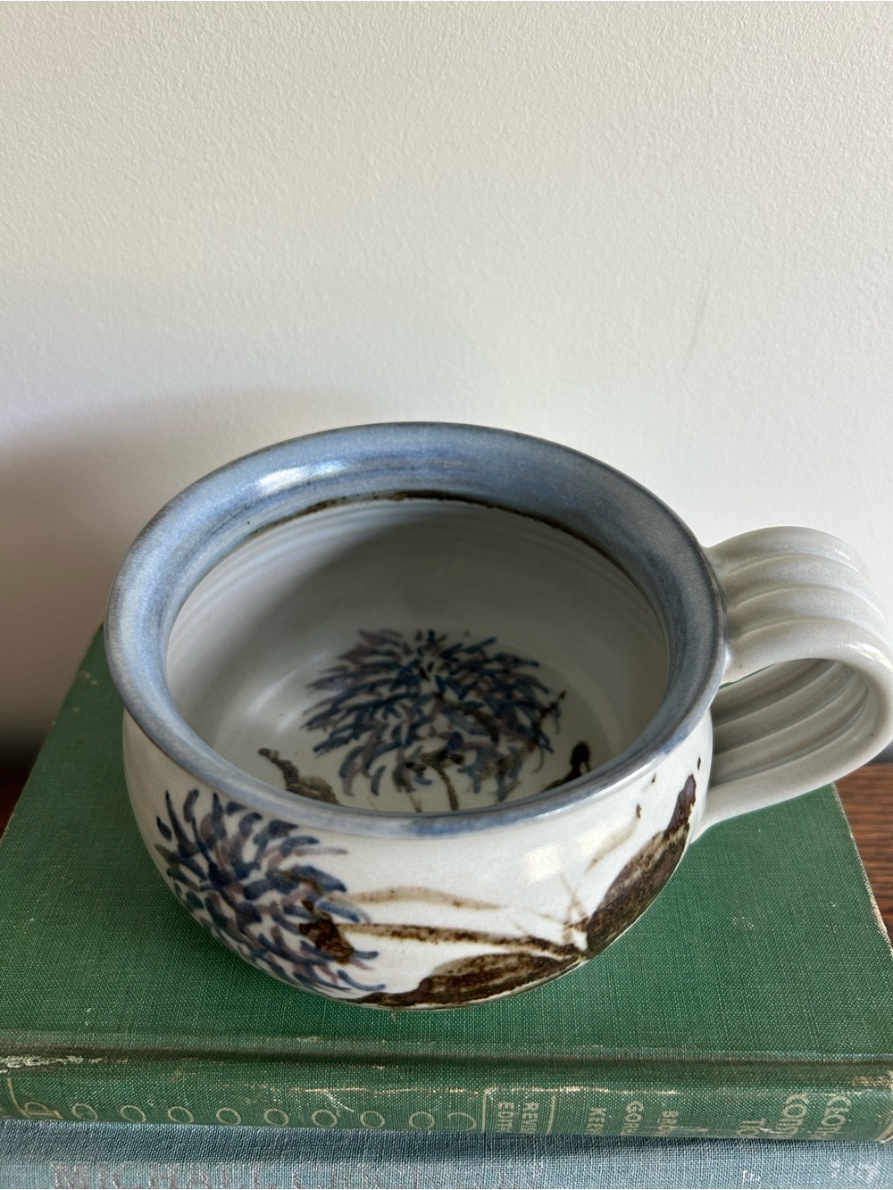 CINDY ANGLISS Painted Pottery Cup